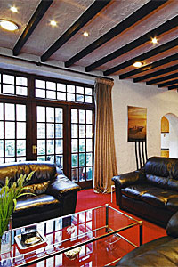Queens Gate Gardens - french windows