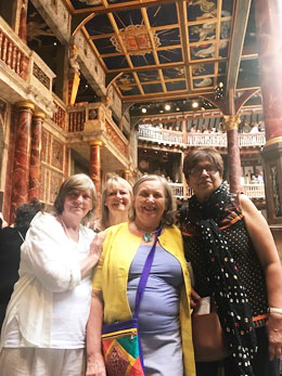 Globe Theatre interior